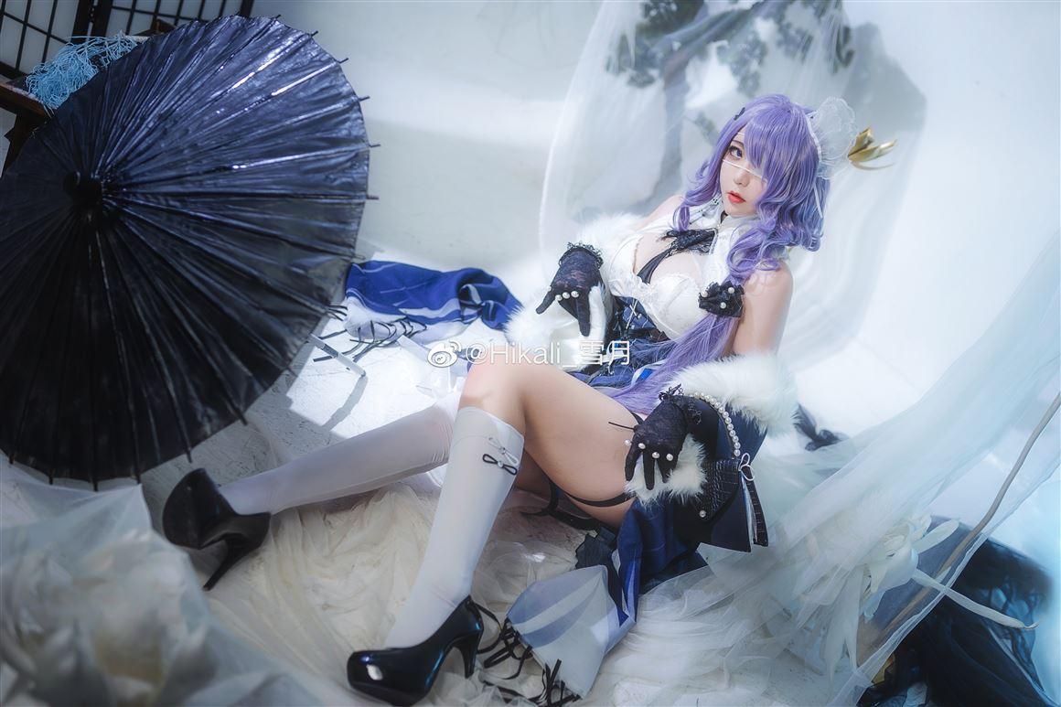 Hikali_雪月：絮雨这套皮肤真的太好看了
